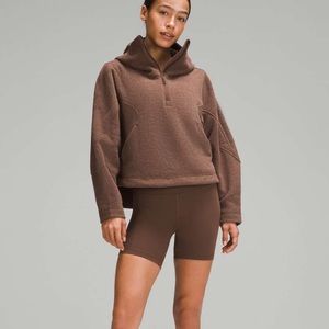 Lululemon Looped Terry Fleece Half-Zip HoodieJava